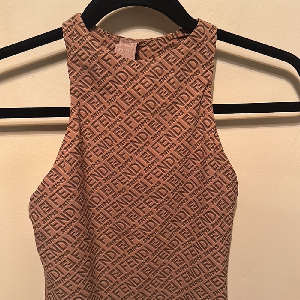 SKIMS x FENDI High Neck Bodysuit